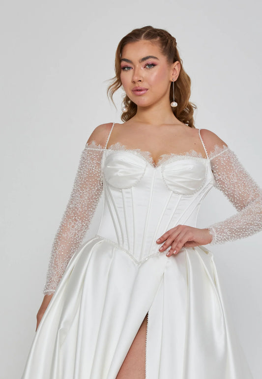 MELISSA THE REGAL BASQUE GOWN