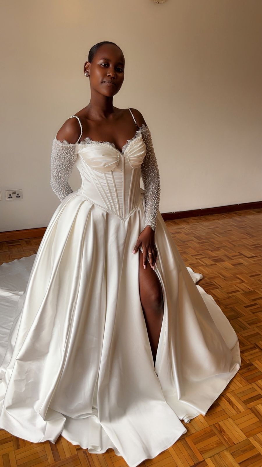 MELISSA THE REGAL BASQUE GOWN