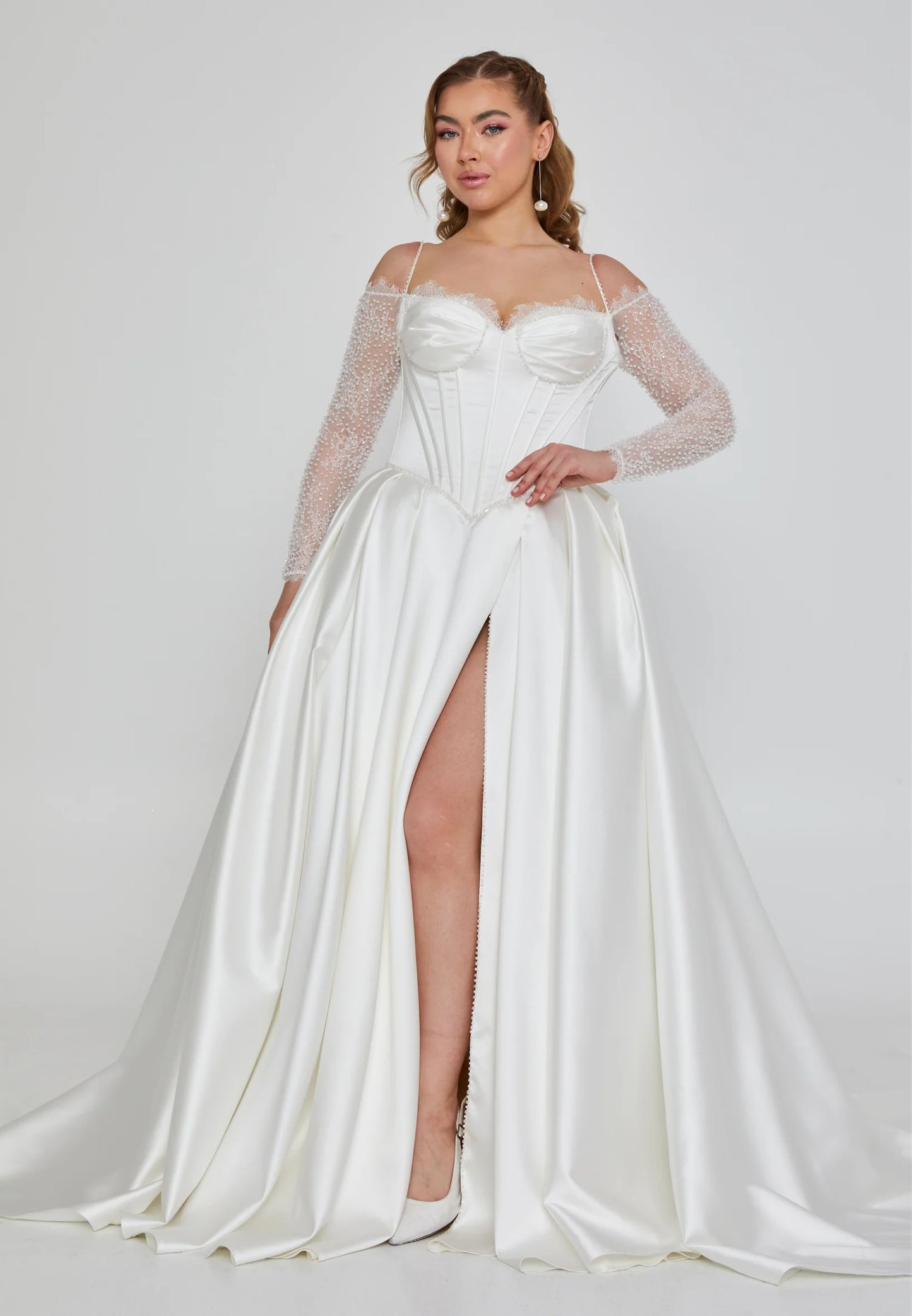 MELISSA THE REGAL BASQUE GOWN