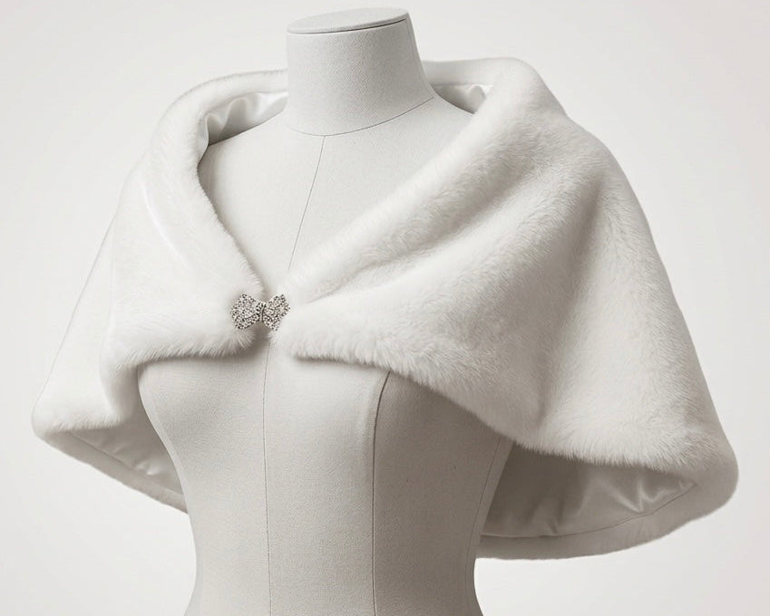 FAUX FUR  BOLERO